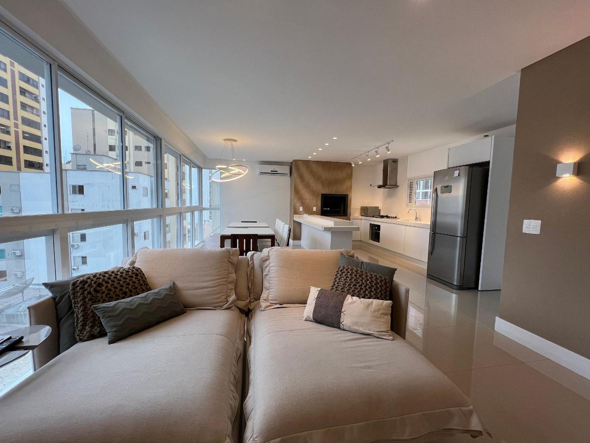 Apartamento 3 Com Vista Pro Mar Em Balneario Camboriu! *